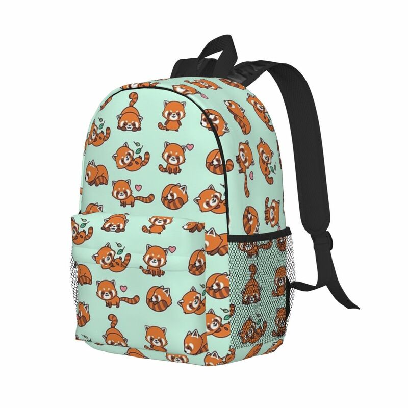 Red Panda Animal Backpacks Teenager Bookbag Casual Students School Bags Laptop Rucksack Shoulder Bag Large Capacity