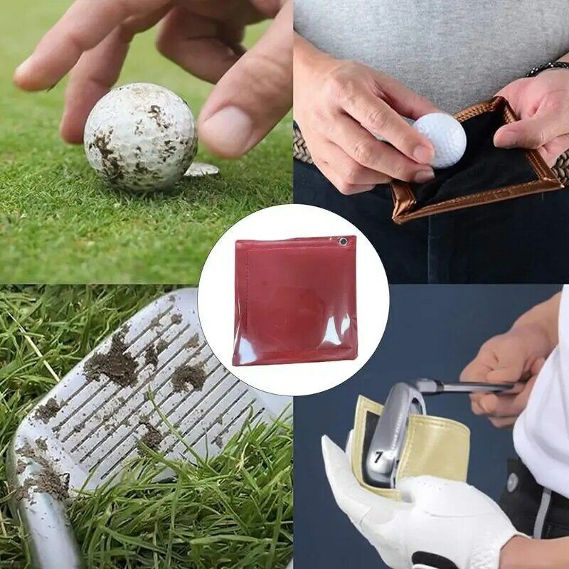 Golf Ball Holder Golf Ball Holder Cleaning Pouch Portable Pocket Ball Washer Pouch Golf Ball Storage Bags Golf Gift For Women