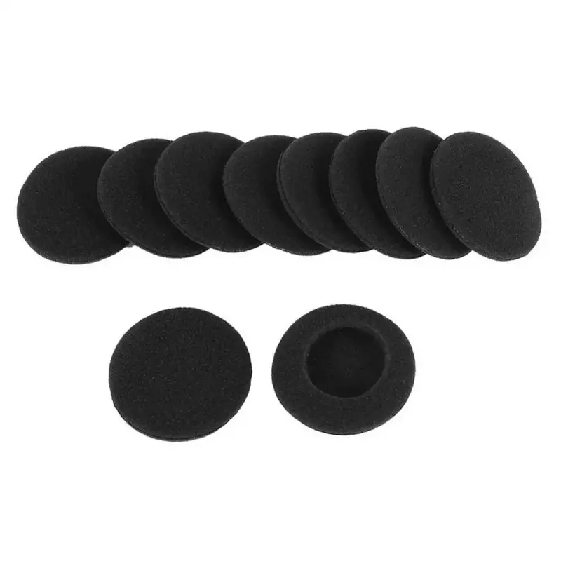 35/40/45/50/55/60/65MM Headphone Replacement Foam Pad Ear Pad Sponge High Quality Stretch Cotton Headphone Case Ear Pads