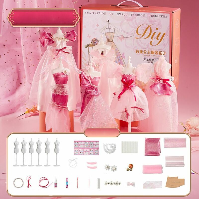 Early Education Clothing Design Handmade Material Bag Intellectually Beneficial DIY Crafts The Princess's New Clothes Kits