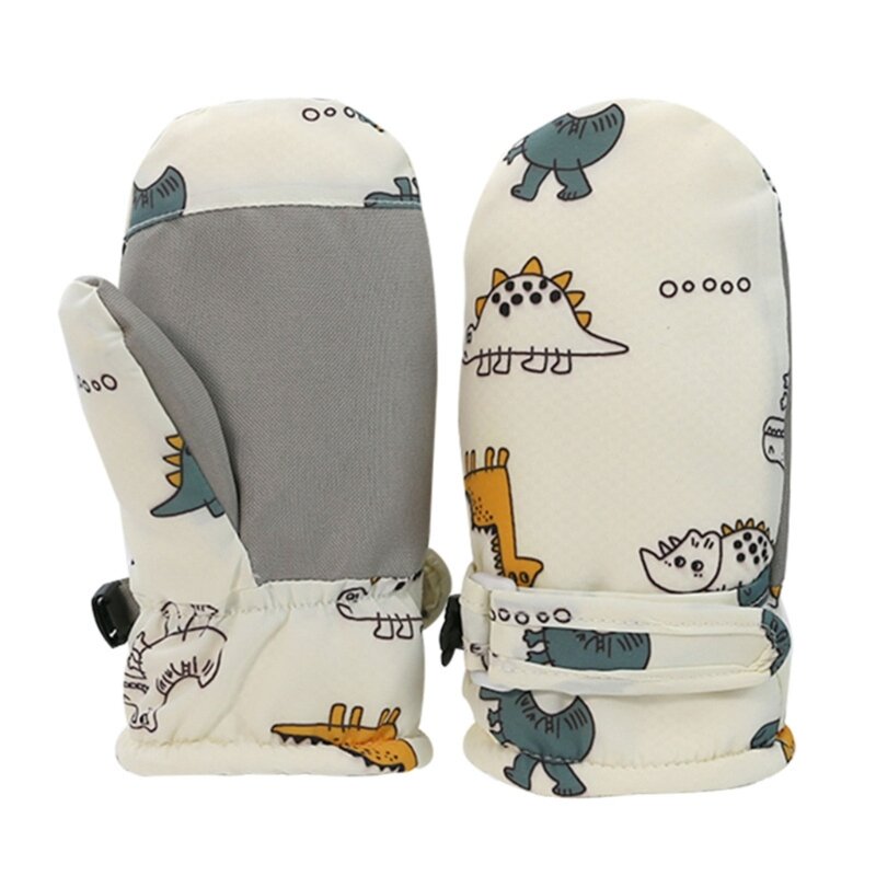 HUYU ветрозащитные лыжные перчатки, быстросохнущие перчатки, зимние теплые варежки, водонепроницаемые перчатки для верховой езды
