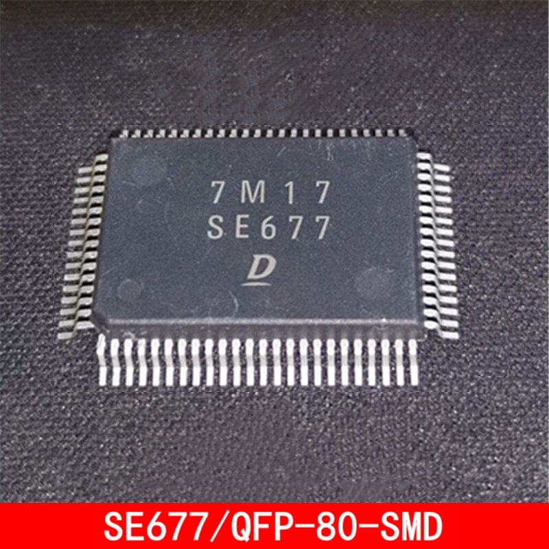 1 pçs/lote ADVICS SE677 QFP-80-SMD Automóvel IC circuito integrado
