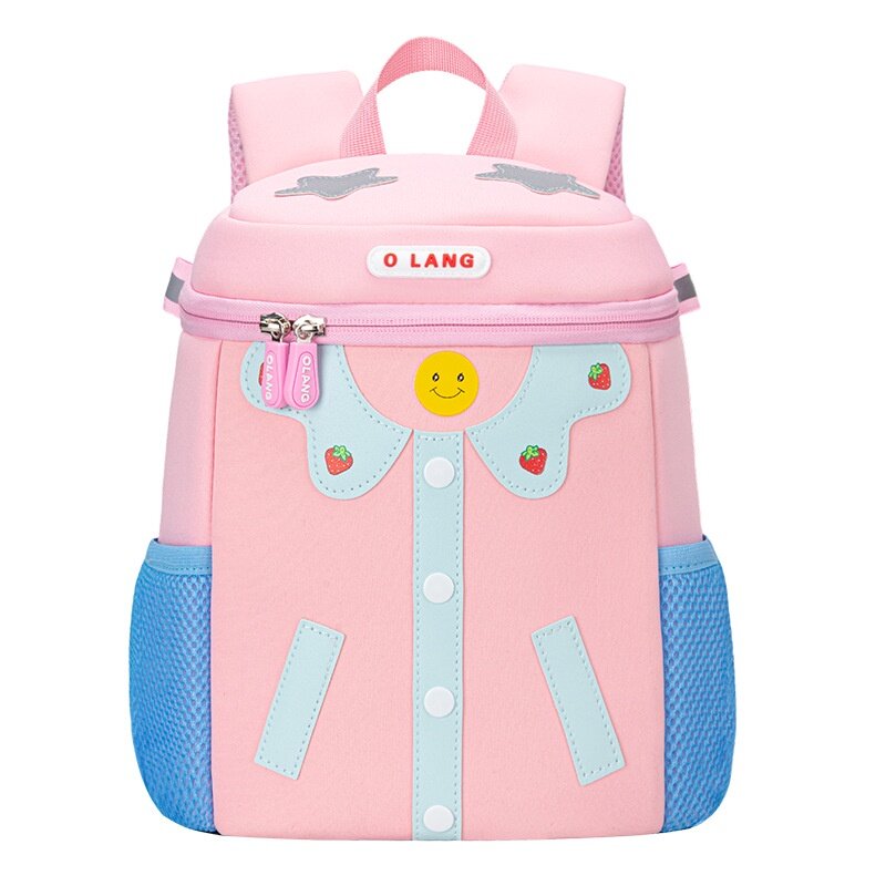 Smiley Clothes Kindergarten Cartoon Schoolbags for Girls Boys New Fashion Children Bucket Cute Backpacks