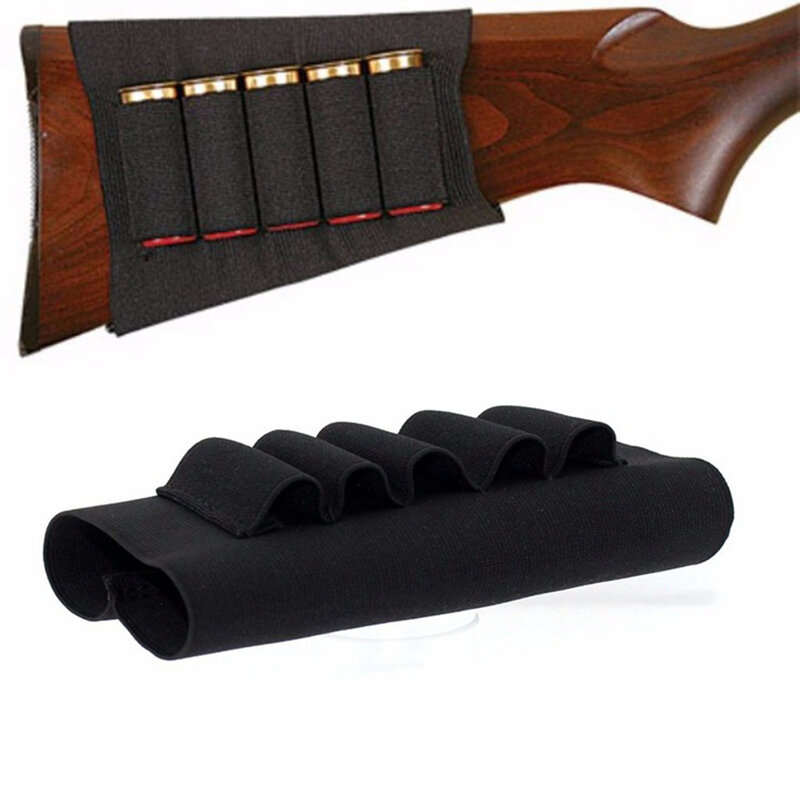 Supporto per guscio per fucile fettuccia in Nylon elastico contiene 5 gusci gusci leggeri tenuti da anelli elastici accessori per palline di vernice