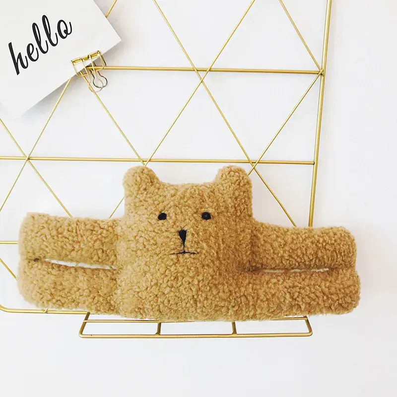 Fashion Prevent Slamming Proofing Door Stopper Soft Texture Bear Doll Proofing Door Stopper Finger Safety Guard Anti-pinch