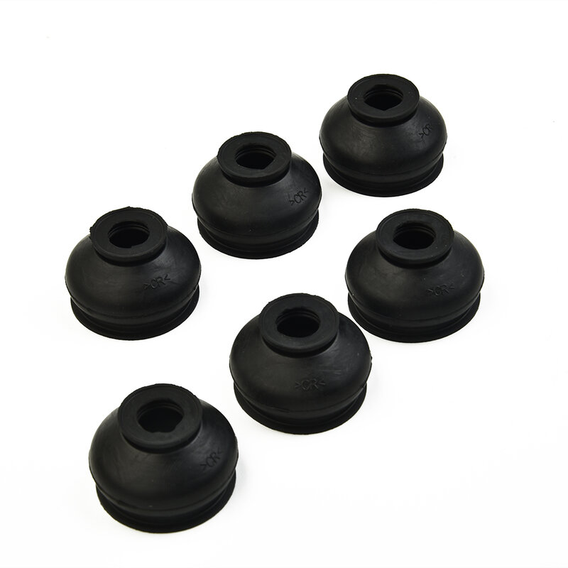 6Pcs Soft Rubber Dust Cover For Car Auto Headlight Universal LED Light Seal Cap Auto Accessories Brand New And High Quality
