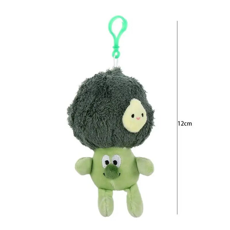 Gift Creative Cute Pendant Cartoon Plush Bag Ornament Toy Doll Key Ring Ornament Vegetable