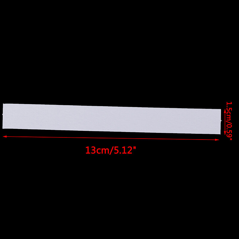 아로마 테라피 향수 에센셜 오일 테스트 종이 스트립, 130x15mm, 100 개