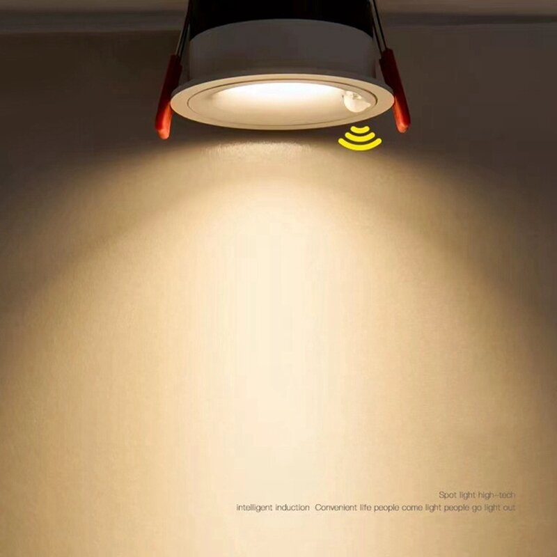Schmale eingebettete ultra dünne 9w LED Down light für Esszimmer Büro Schlafzimmer Beleuchtung 4000k