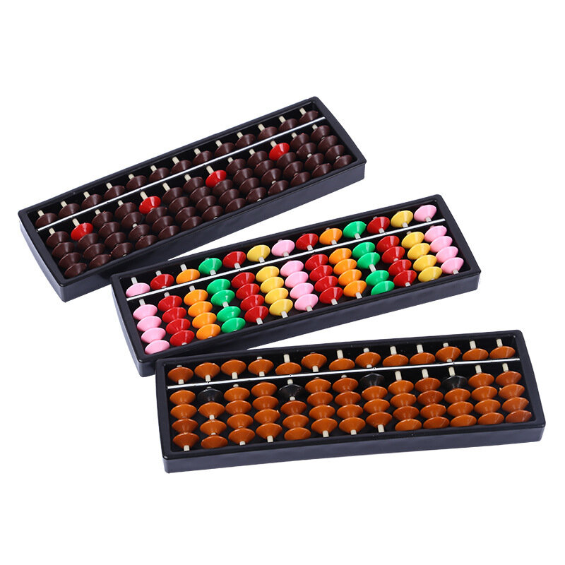 Abacus монтессори игрушка 7-15 цифр Детский обучающий математический арифметический игрушечный китайский Цвет обучающие игрушки для детей