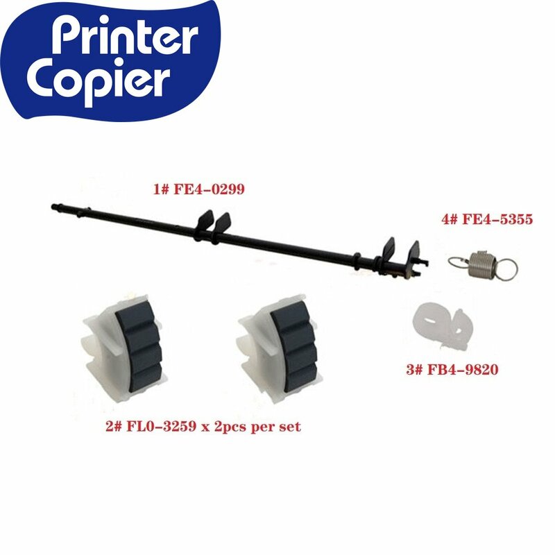 1set Original pre-paper Feed Roller untuk Canon iR 1435 iR1435 FE4-0299-000 FE4-5355-000 FB4-9820-000 FL0-3259-000