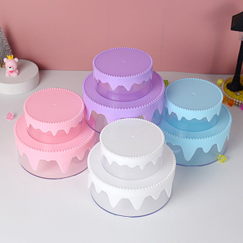 Fantasie süße Sahne Kuchen Box handgemachte DIY Aufbewahrung sbox Kinderheim Embryo Produktion Plastik box