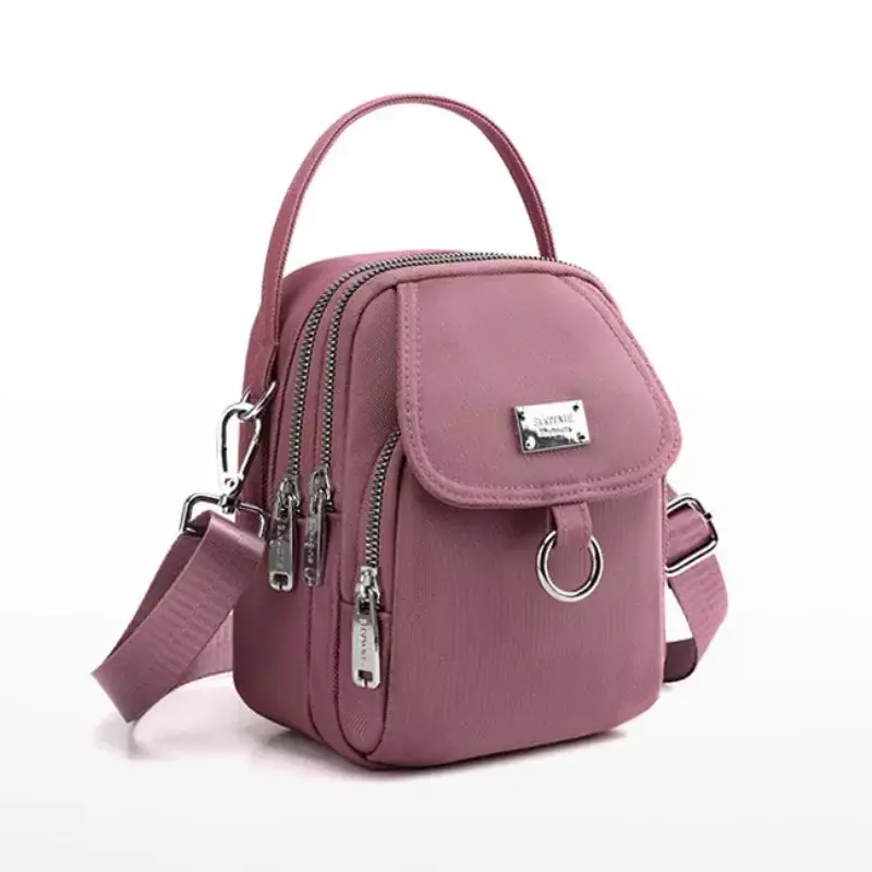 Women's Single Shoulder Bag Fashion Bag High Quality Durable Fabric Female Mini Handbag Phone Bag Zipper Cross-body Bag 2023