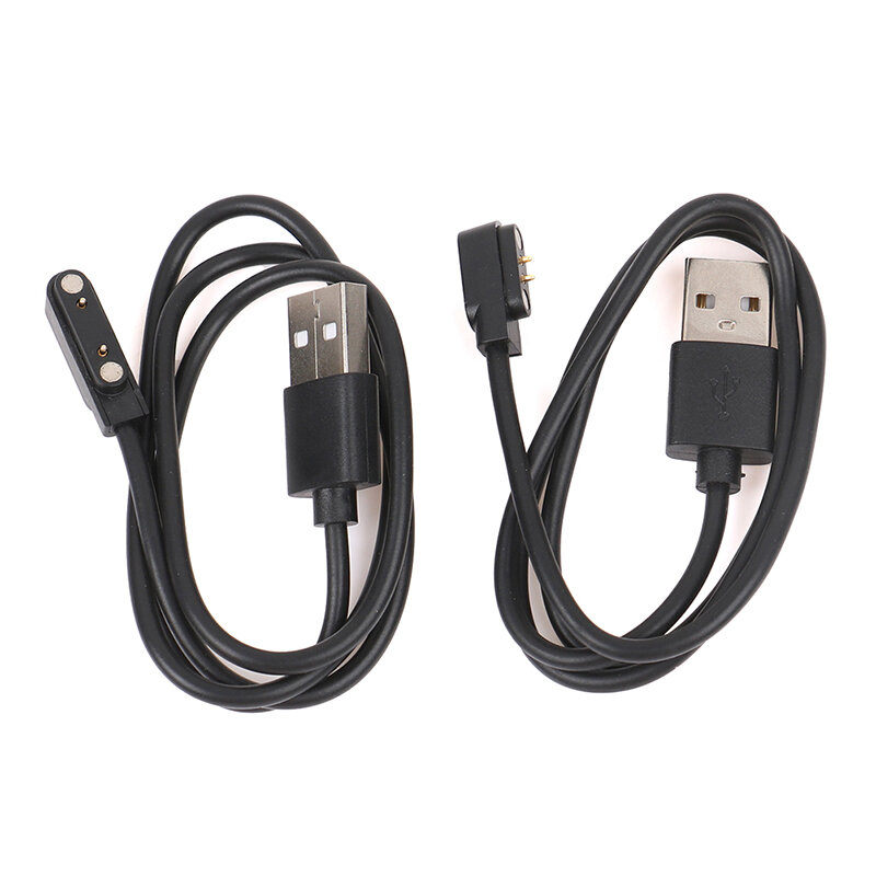 1Pcs Universal Smart Watch Charger Cord,Magnetic Charging Cable 2 Pin 4 Pins USB Charger For Smart Watch 7.62mm