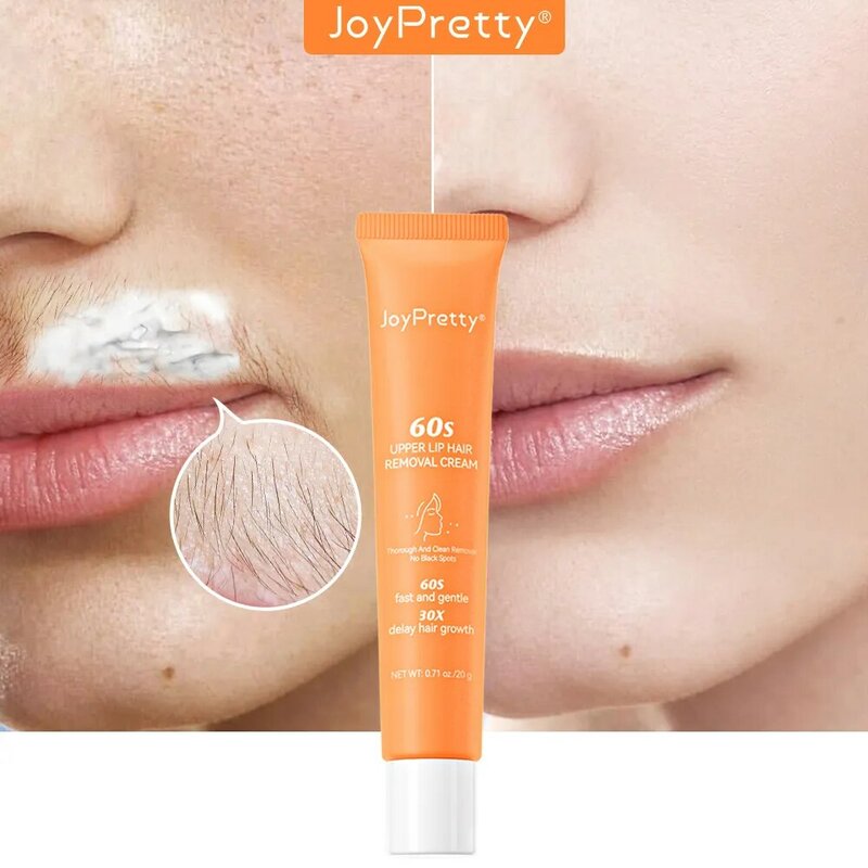 Crema de depilación Facial para mujer, cera para el cuidado de la piel, herramienta de depilación Facial, dolor sin axilas, labios