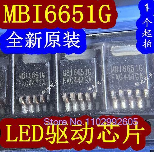 MBI6651GSD MBI6651G TO252 LEDIC, lote de 5 unidades