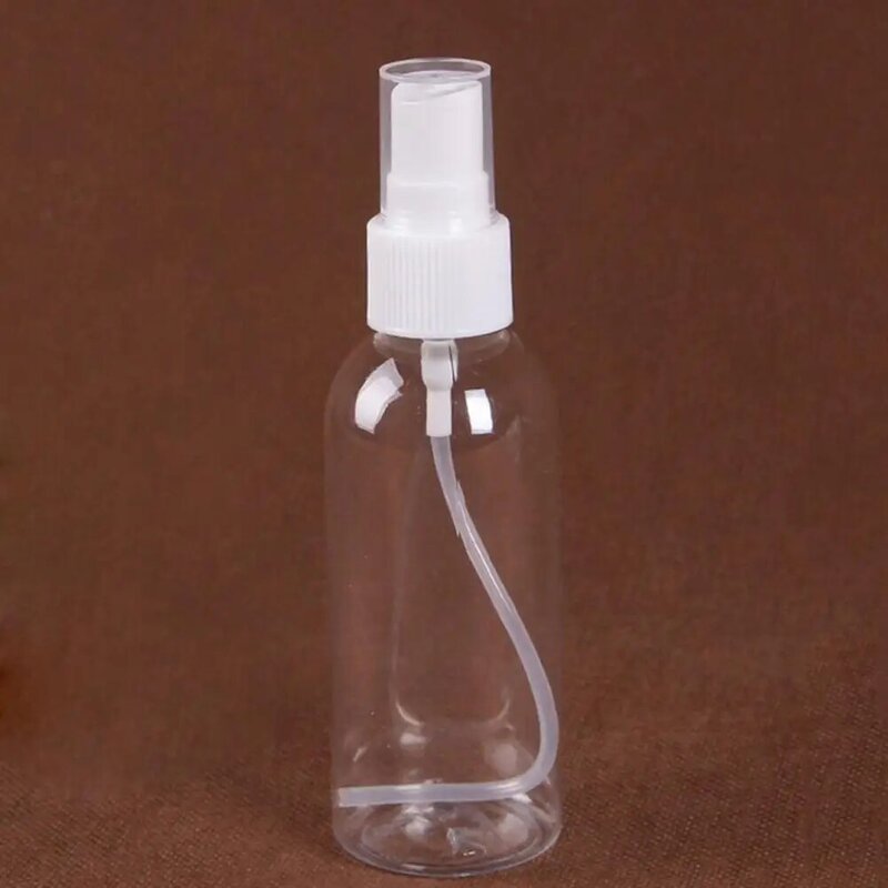 Garrafa de perfume plástica recarregável vazia transparente fácil de usar para comprar