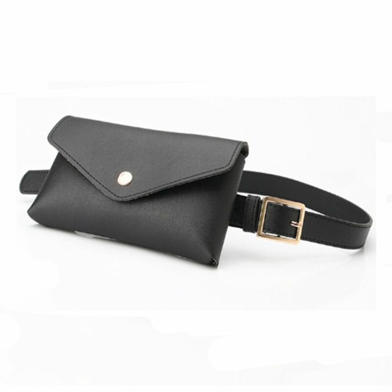 Pu Leather Waist Bag New Crossbody Large Capacity Fanny Pack Handbag Mobile Phone Lady Purse Female