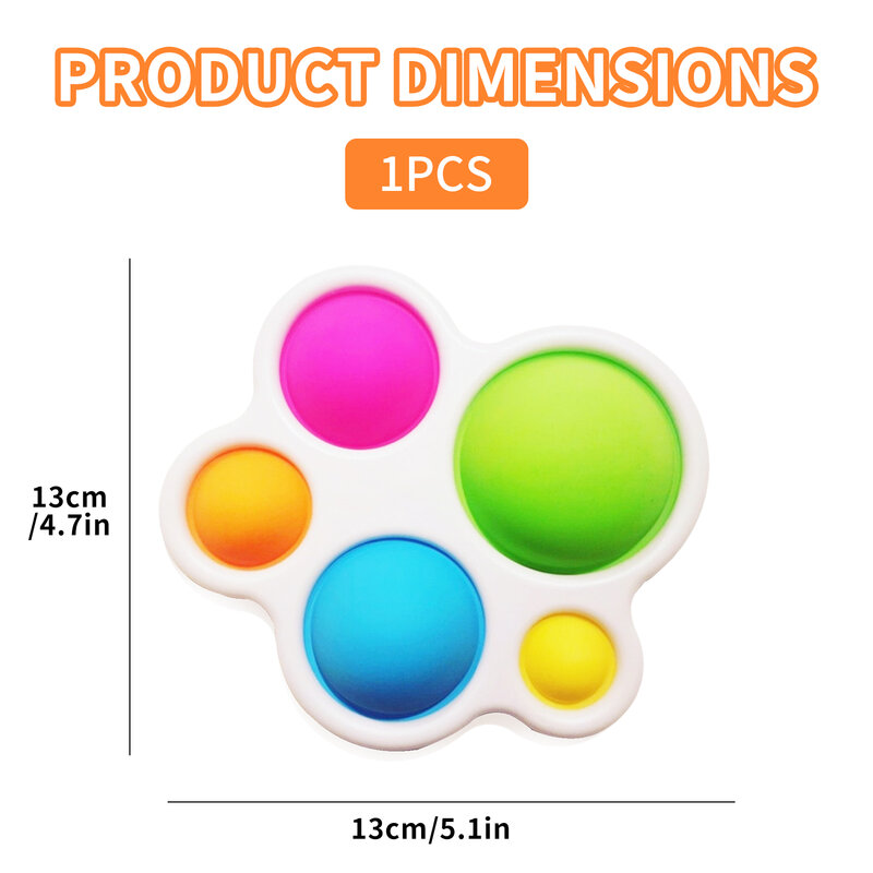 Z50 Infant Baby Toys Montessori Exercise Board Rattle Puzzle Colorful Intelligence Early Education Intensive Training Fidget Toy