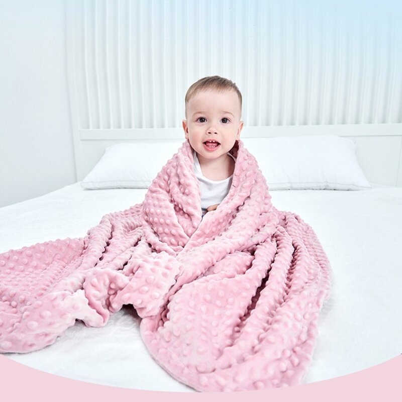 XXFE-Manta de terciopelo para bebé, arrullo para recién nacido, ropa de cama térmica infantil, manta cálida, bonito conjunto de muñecas de conejo, 1x cristal