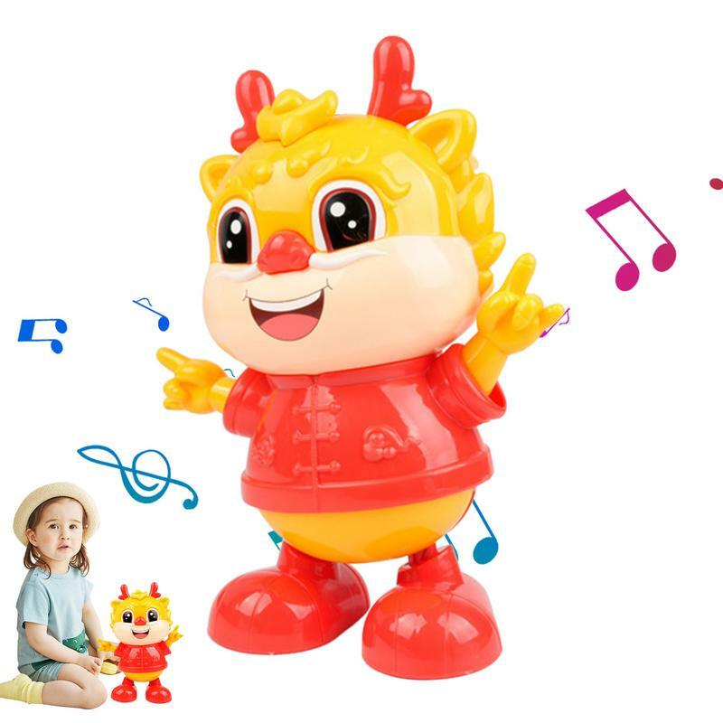Dancing Dragon Toys Dragon Lighting Dancing Swing Toy Dragon Themed Electric Dancing And Music Toy For Toddler Kids Boys