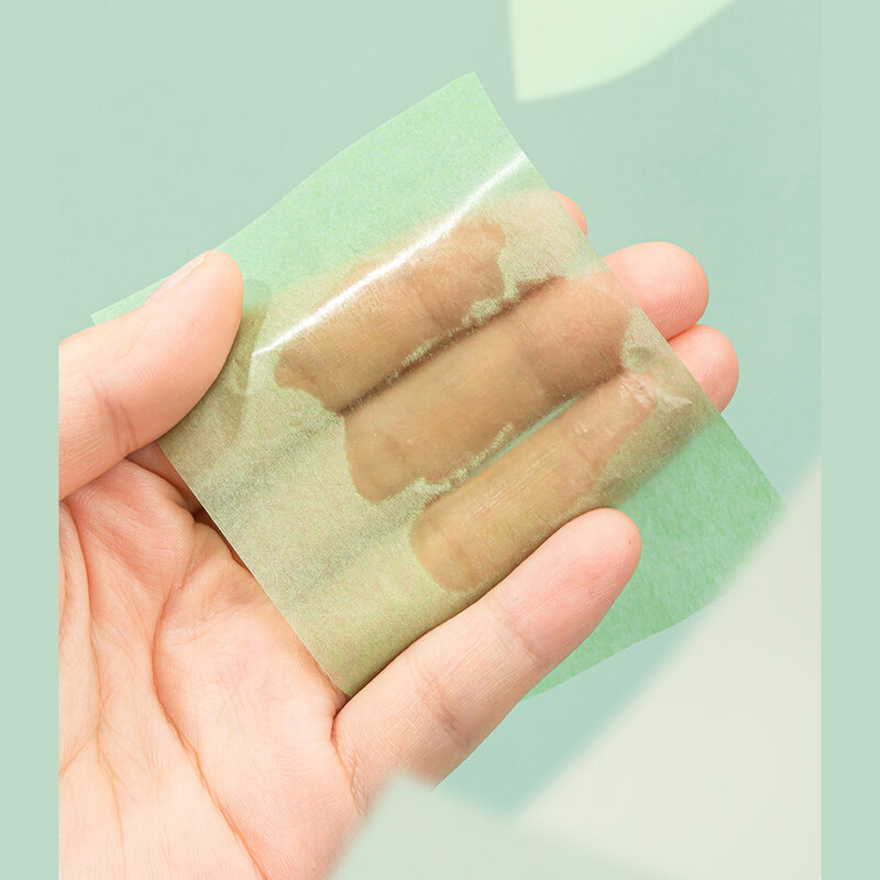100pcs Refreshing Oil Absorbent Paper Face Wipes Matcha Anti-Grease Paper Oil Absorbing Sheets Cosmetics Makeup