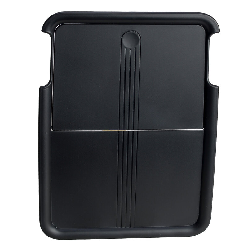 Car Center Console Pressing Design Armrest Hidden Insert Storage Box Black ABS Fit For Honda CR-V 2023-2024