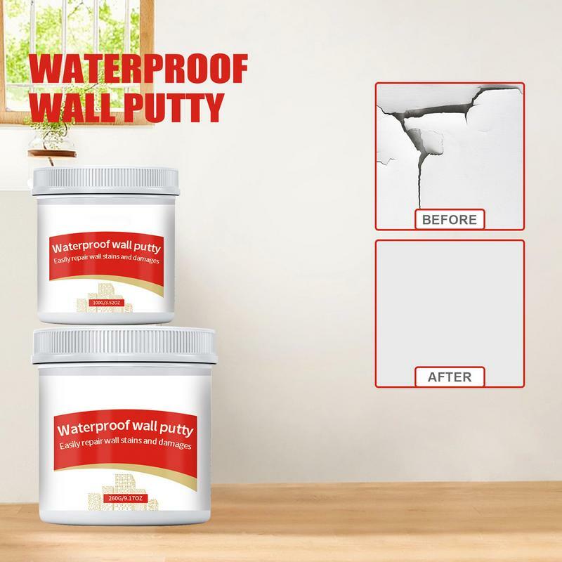 Long Lasting Wall Hole Repair Cream, Multifuncional, Impermeável, Reparação Doméstica, Colar Enchimento, Spackle, Colar