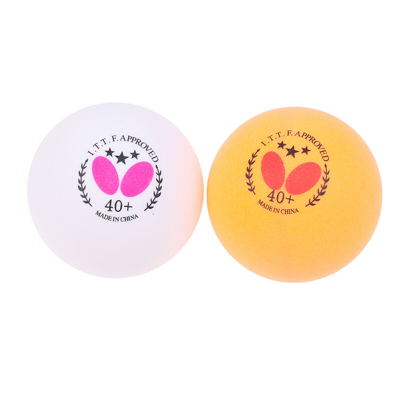 3 pces plástico profissional de alta qualidade de bolas de tênis de mesa bolas de ping pong