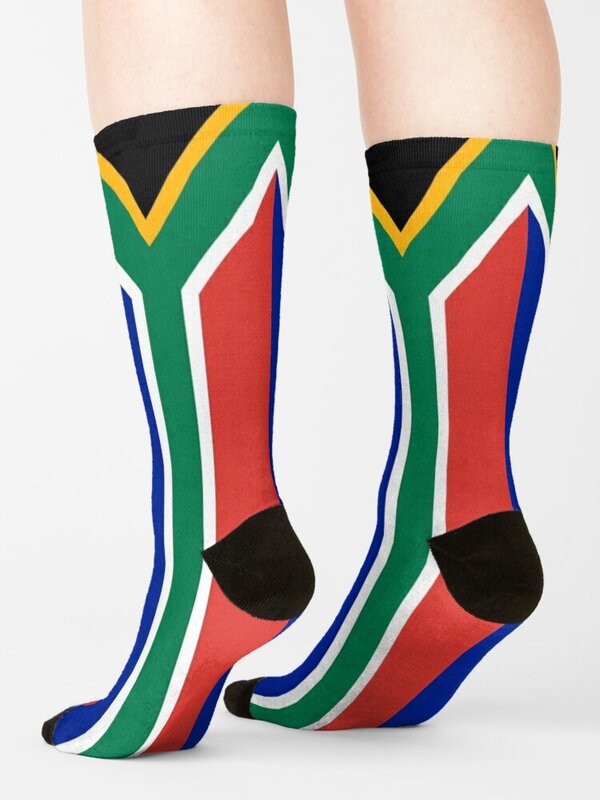 Chaussettes de golf jarretière lumineuses d'Afrique du Sud, chaussettes pour femmes et hommes