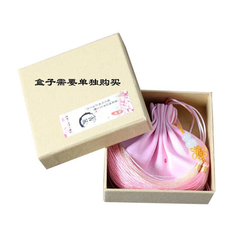 Xiangsi)) torba w stylu chińskim pachnąca torba z antyczną torebką lotosu Hanfu brokatowa torba pachnąca torba z lotosem na komary