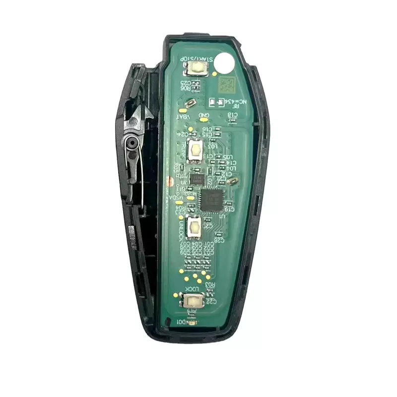 Chave BB para BYD-Plus EV Yuan Plus FILHO, Chave remota inteligente do carro, 433,92 MHz, Chip ID46, K2TF4 F4AT