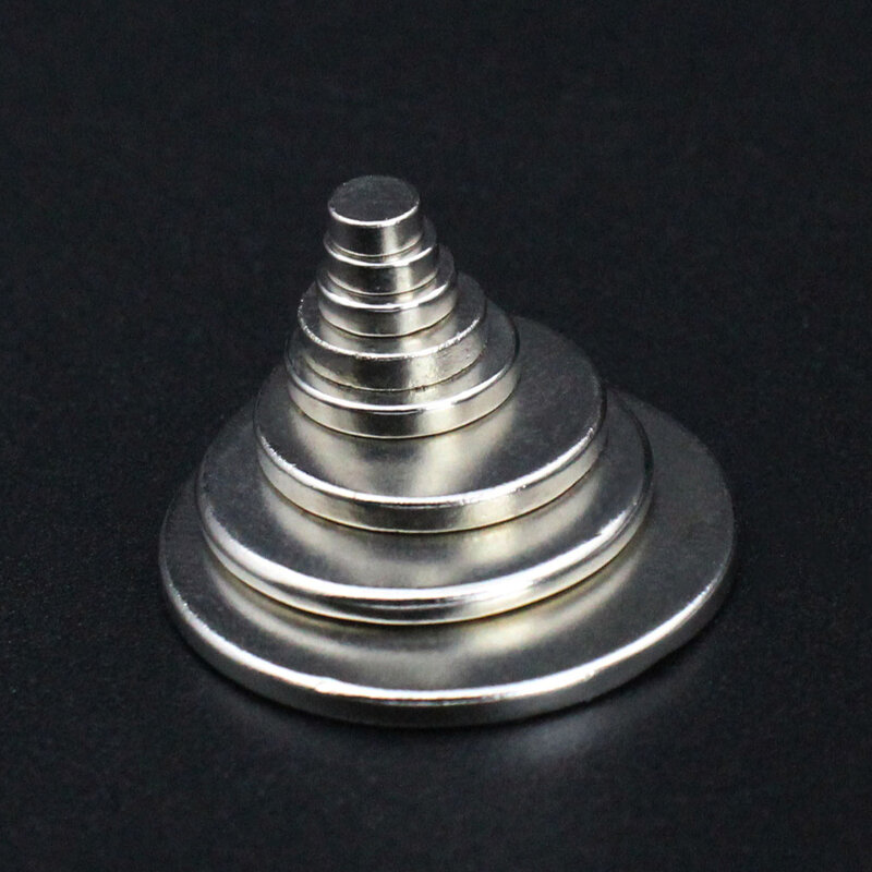 Round Magnet 3/4/5/6/7/8/10/12/15/18/20/25/30X2mm Neodymium N35 Permanent NdFeB Super Strong Powerful Magnetic imane Disc
