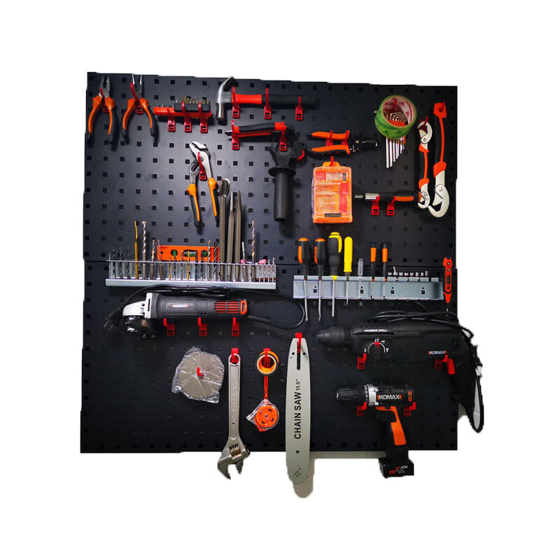 Leke Peg board Wand halterung Werkzeuge Displayst änder Garage Hardware Wand werkzeug Display Metall Peg board