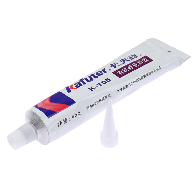 45g Silicone Industrial Adhesive K-705 RTV Silicone Rubber Transparent Glue