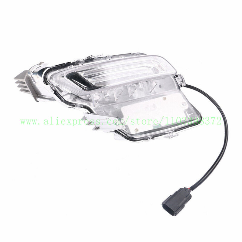 Luz antiniebla del lado del conductor, lámpara LED transparente, luz de conducción automática para vo-l-vo XC60 2014-2018 31364330