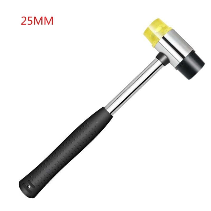 Durable Rubber Mallet Hammer for Any-Project Tool Double-Faced Soft Hammer Double-Faced Soft Hammer Rubber Hammer