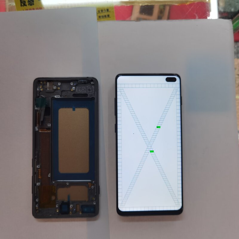 High Quality TFT For Samsung Galaxy S10 Plus Display G975 SM-G975F/DS Touch ScreenDigitizer Assembly with Frame,Face recognition