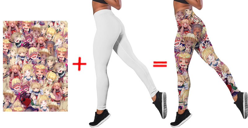 CLOOCL-Legging taille haute avec impression numérique 3D pour femme, vêtement de fitness personnalisé, livraison directe