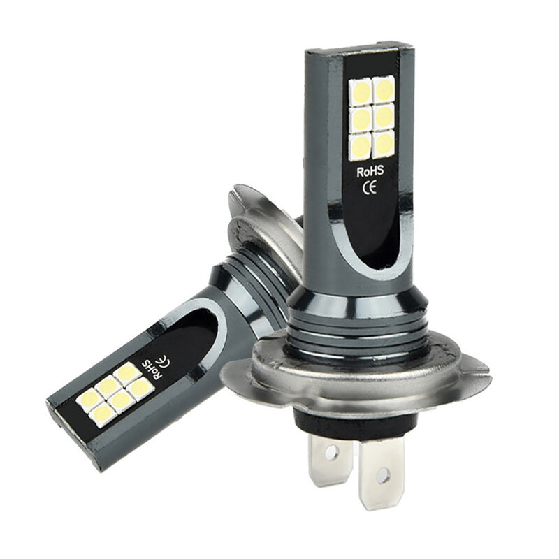 Bombilla antiniebla delantera para coche, luz LED antiniebla, voltaje W, especificaciones de la lámpara