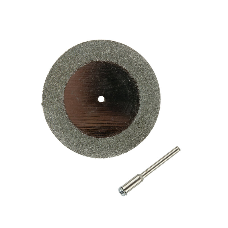 Disco de moagem para corte lapidário, roda de diamante cortada, roda de vidro Rock, acessórios para ferramentas rotativas, 20000 RPM, 40mm, 50mm, 60mm, 2pcs