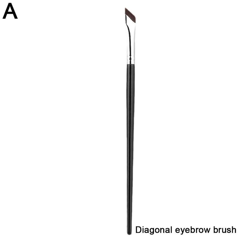Ulepszona szczotka do eyelinera Ultra cienki kąt płaski brwi precyzyjne miejsce szczoteczka do brwi pędzel detal Liner detal Makeup D7Y5