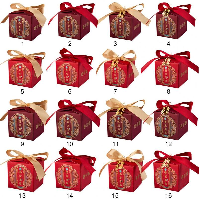 Utile confezione per caramelle scatola per caramelle squisita spessa scatola per imballaggio dolce per caramelle al cioccolato