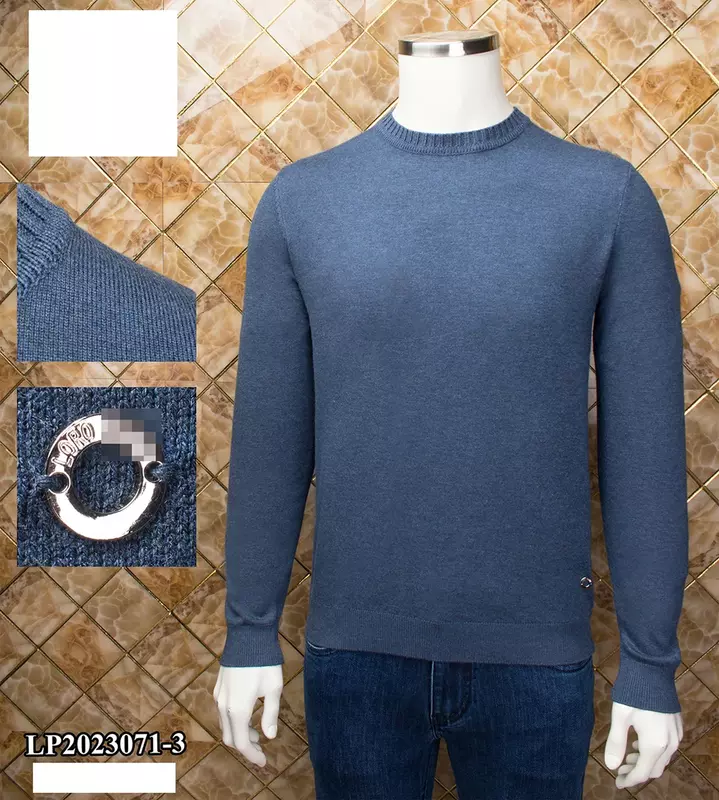 Sweater kasmir DIKU untuk pria, Sweater musim gugur 2024 berkualitas tinggi, Sweater elastis nyaman ukuran besar M-4XL ukuran besar 2024
