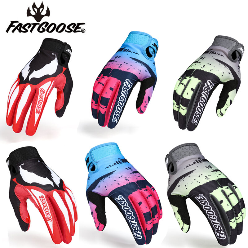 FASTGOOSE-guantes de carreras para Motocross, manoplas para Moto, DH, MTB, Enduro, 2023
