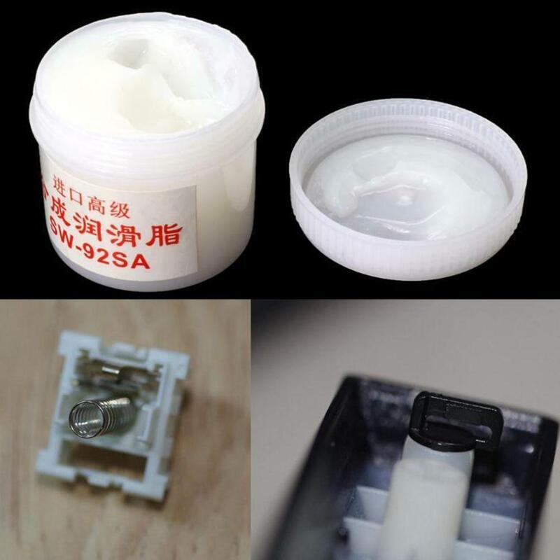 1/2/3 buah gigi mesin fotokopi Printer pelumas putih sintetik Film Fusser plastik Keyboard roda gigi bantalan minyak SW-92SA minyak