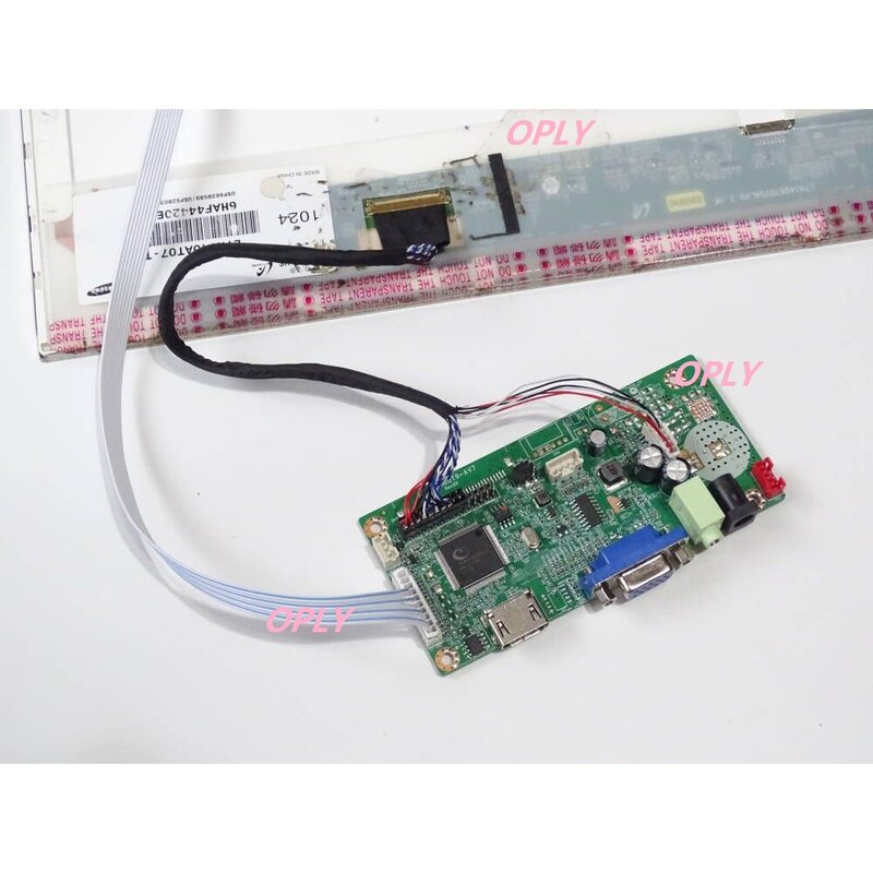 Placa controladora VGA compatível com HDMI, painel LCD, tela LED, 58C, N140BGE-L22, N140BGE-L23, N140BGE-L24, N140BGE-L31, 1366x768