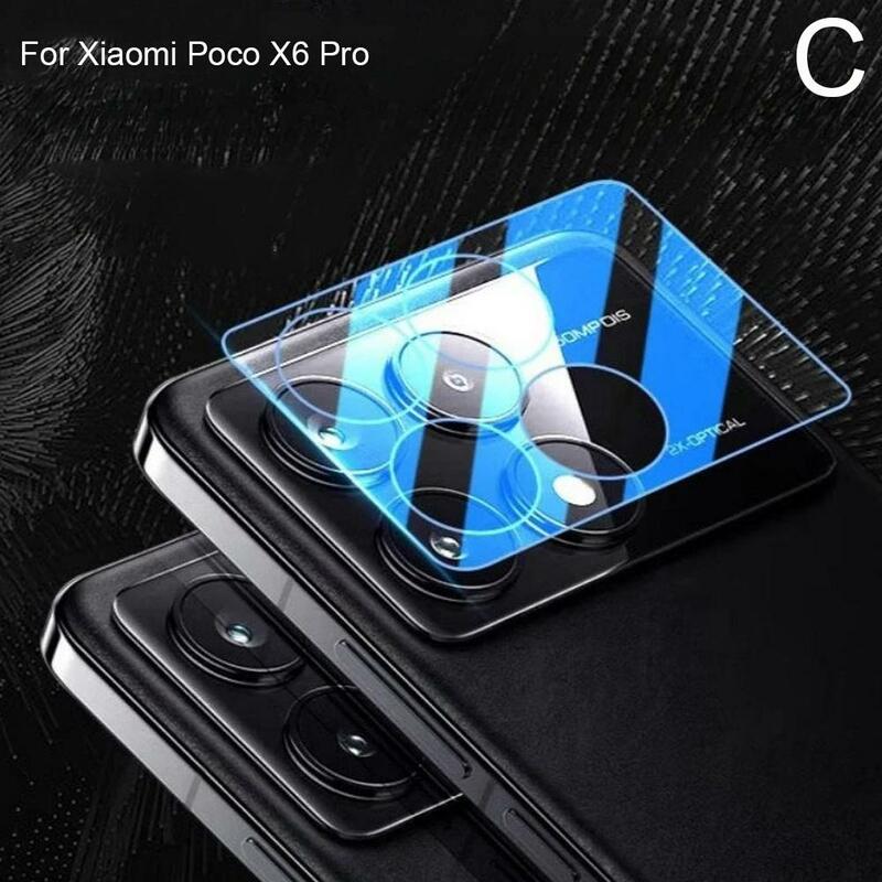 For xiaomi poco x6/x6pro Lens film Camera Lens Glass Screen Protector On x6/x6pro Ptotective split/integrated Film Glass