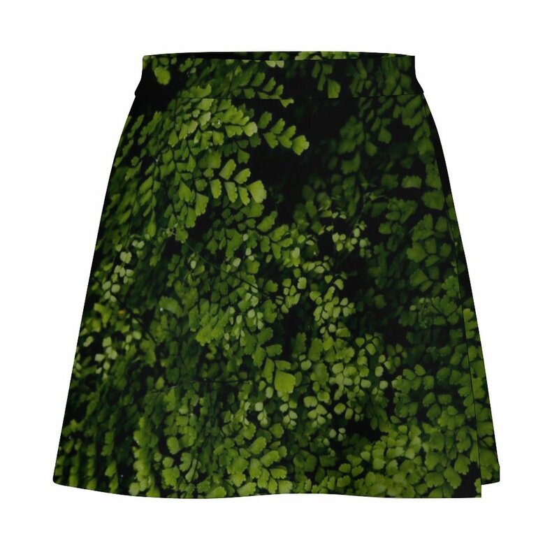Hojas pequeñas Minifalda para mujer, faldas modestas, ropa para mujer, 2023