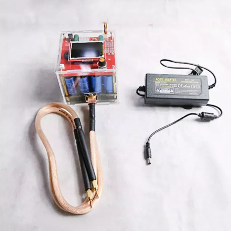 Double pulse multi-function spot welding machine semi-automatic capacitor pulse spot welding 18650 lithium battery welding tool